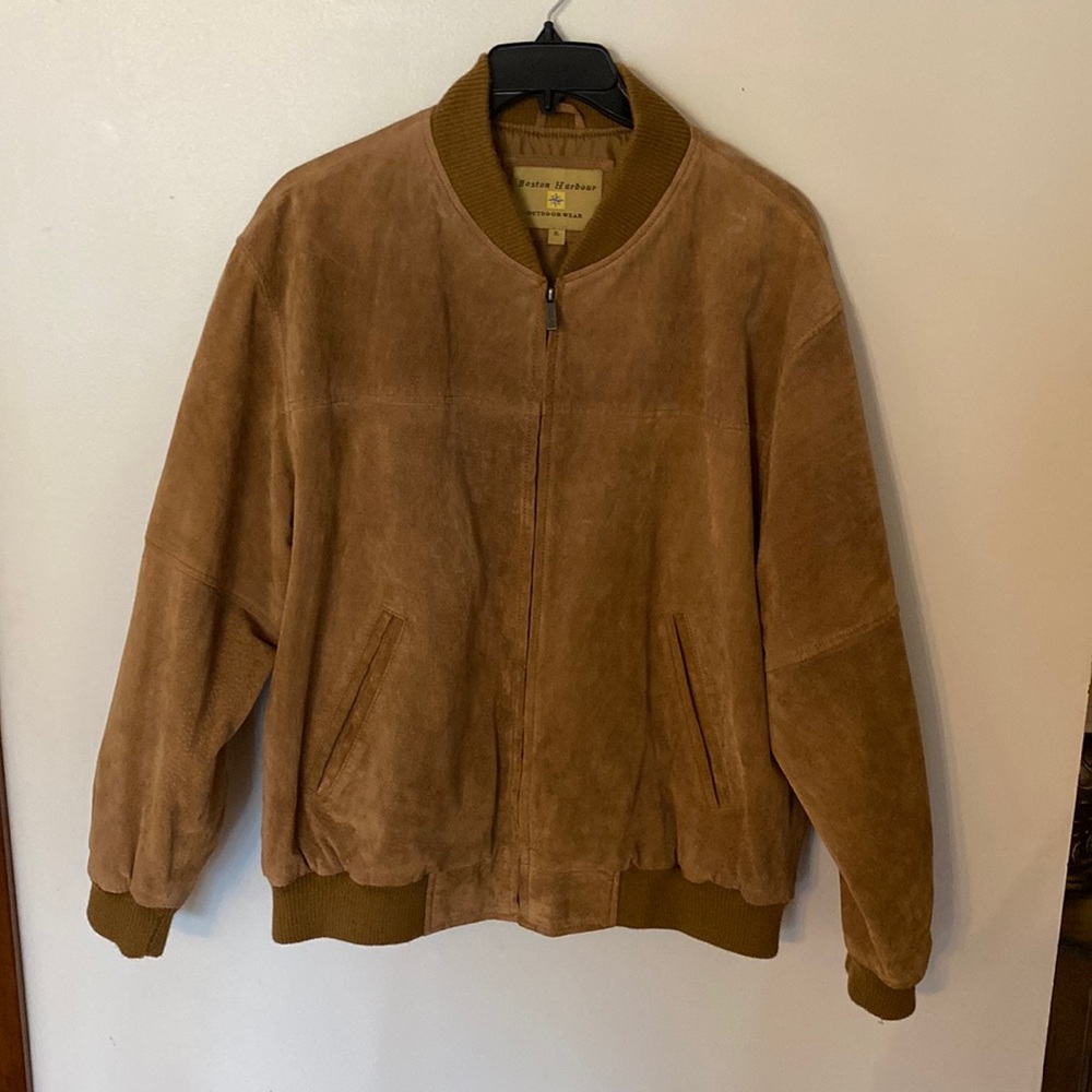 Boston Harbour leather jacket